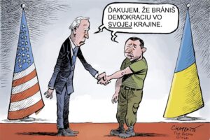 ĎAKUJEM, ŽE BRÁNIŠ DEMOKRACIU VO SVOJEJ KRAJINE.