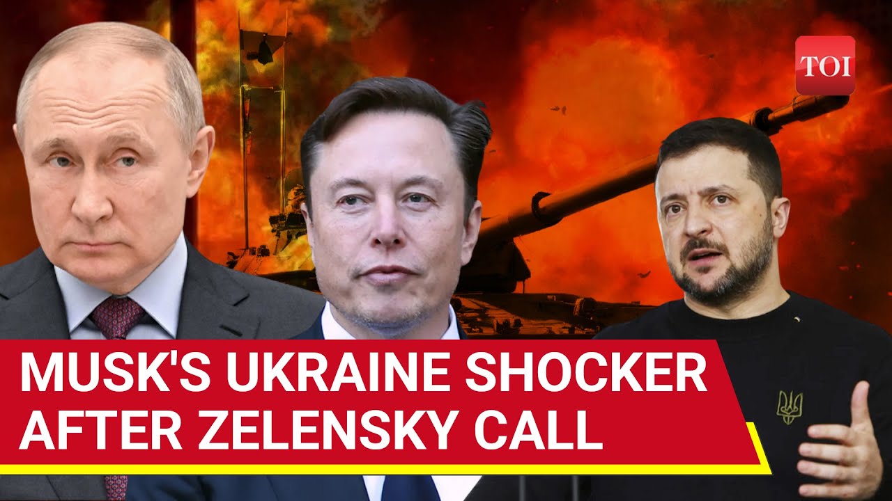 Elon Musk Shocks Zelensky On Ukraine; 'Not Putin, But U.S. Responsible...'