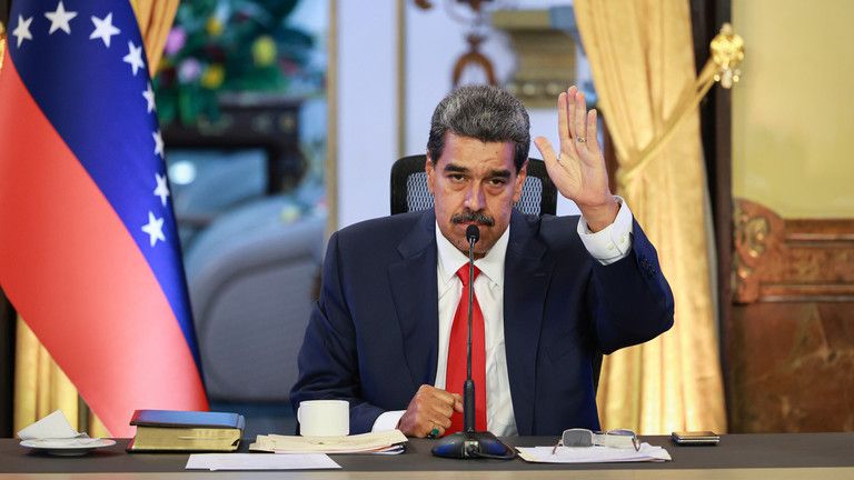 Ukrajinskí žoldnieri zajatí vo Venezuele – Maduro Ukrajinskí žoldnieri zajatí vo Venezuele – Maduro