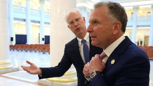 Trumpov tím „urobil z nemožného možné“, tvrdí Putinův vyslanec