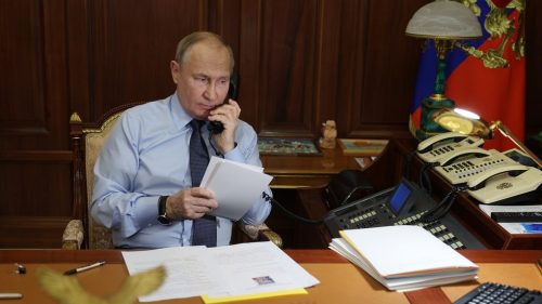 Ukrajinské teroristické plány  v blízkosti Kremľa zmarené, povedal Putin Trumpovi