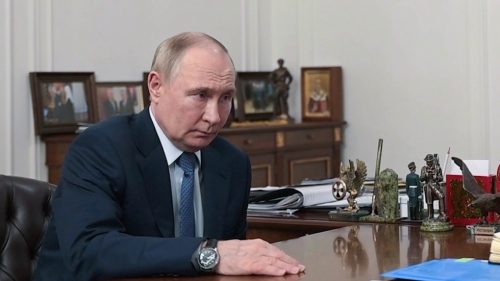 Ukrajinské invázne sily si zriadili základne v ruských kostoloch, povedal Putin