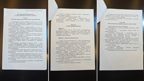 Zverejnené podrobnosti ruského mierového návrhu