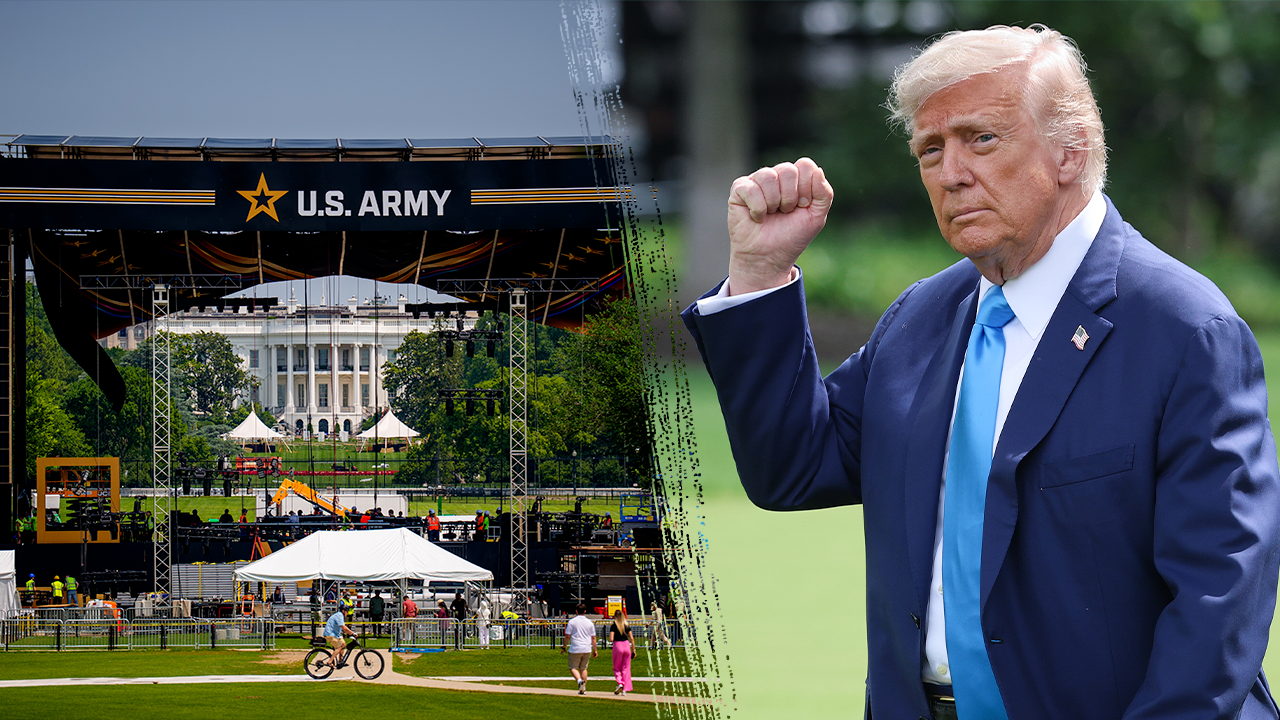 Trump oslavuje dlhú históriu USA, ktorá spôsobuje zahraničným nepriateľom „peklo“, na masívnej vojenskej prehliadke
