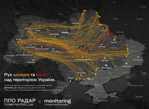 Rusko odpálilo viac ako 620 dronov a rakiet dlhého doletu na Ukrajinu cez noc - World News