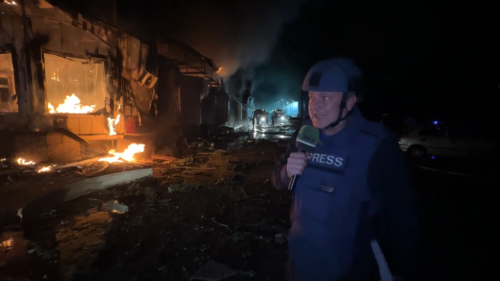 Pri ukrajinskom útoku na Doneck zahynul civilista, povedal guvernér (VIDEÁ)