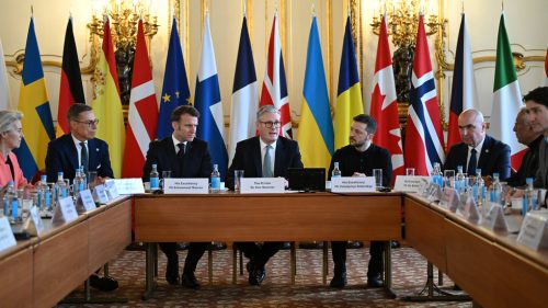 Európski podporovatelia pred rokovaniami na Aljaške predložili protiponuku – WSJ