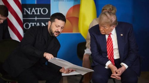 Trump hovorí, že Zelenskyj môže ukončiť vojnu s Ruskom „takmer okamžite“ ešte predtým, ako privíta sedem európskych lídrov