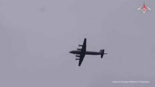 Ruskí lovci ponoriek vykonávajú bombardovacie cvičenia