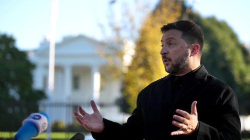 Zelensky zopakoval požiadavky na prímerie