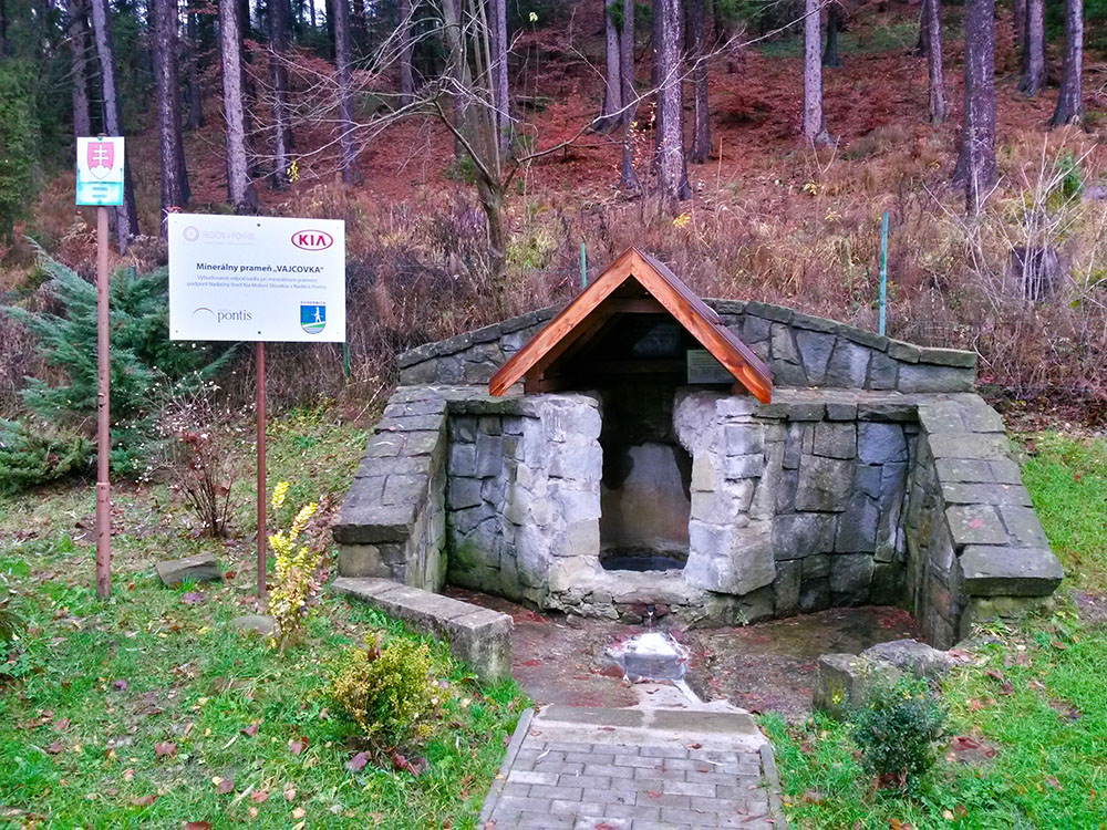 OCHODNICA: Minerálny prameň OCHODNICA: Minerálny prameň