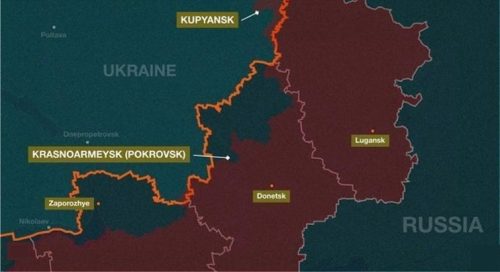 Ukrajina stratí kľúčové mesto do jedného týždňa, tvrdí ruský vojenský veliteľ