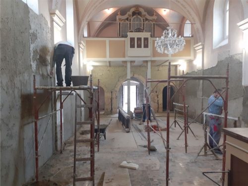 VEĽKÉ DRAVCE: Rekonštrukcia rímskokatolíckeho kostola
