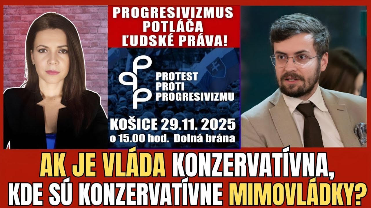 Protest Košice 29.11.2025: Čas povedať NIE progresívnym hodnotám. Prečo je cirkev v tichosti?