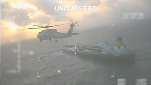 USA zaistili ďalší ropný tanker pri pobreží Venezuely (VIDEO)