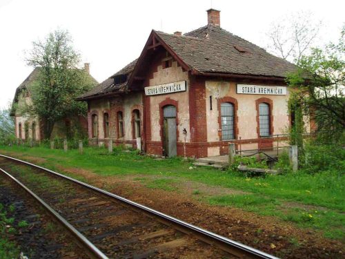 STARÁ KREMNIČKA: Železničná stanica by mohla slúžiť na kultúru.
