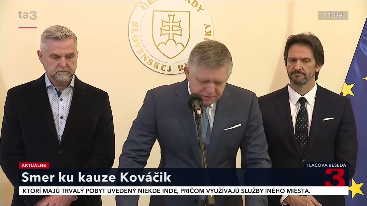 TB strany Smer-SD ku kauze Kováčik