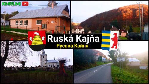 RUSKÁ KAJŇA: Obec v v okrese Humenné.