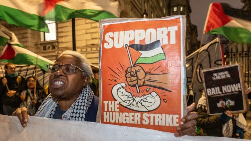 Prečo sa hladovkári z Palestínskej akcie blížia k smrti vo väzniciach v Spojenom kráľovstve (a prečo si to britské médiá sotva všimli)