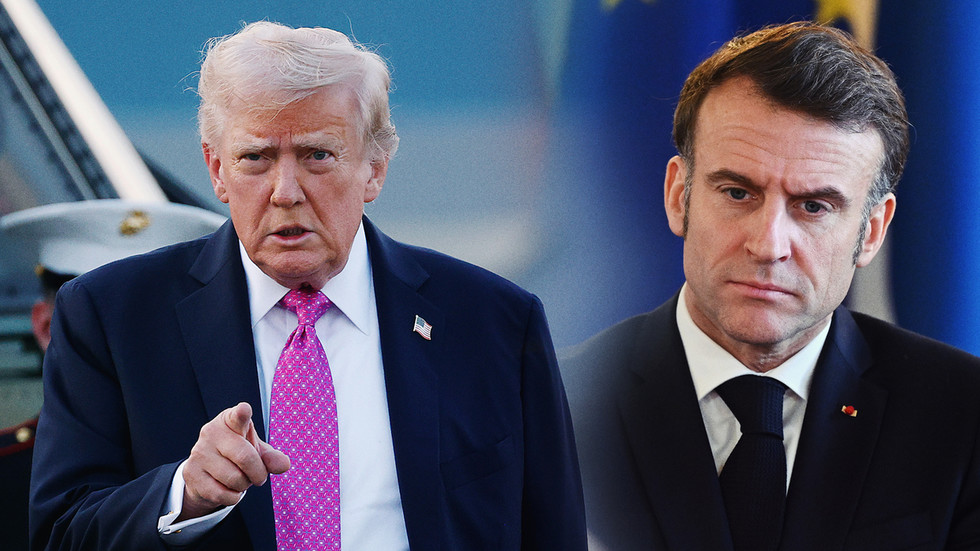 Trump sa vysmieva Macronovi po tom, čo ho ignorovala „mierová rada“ pre Gazu