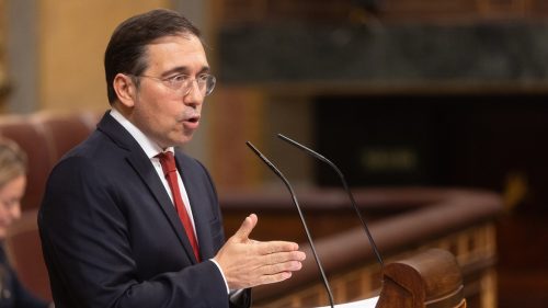 EÚ potrebuje ďalšiu „koalíciu ochotných“, aby sa bránila, povedal španielsky minister zahraničných vecí