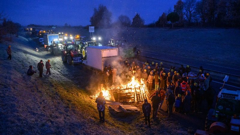 Belgickí a francúzski farmári opäť protestujú proti dohode s Mercosurom