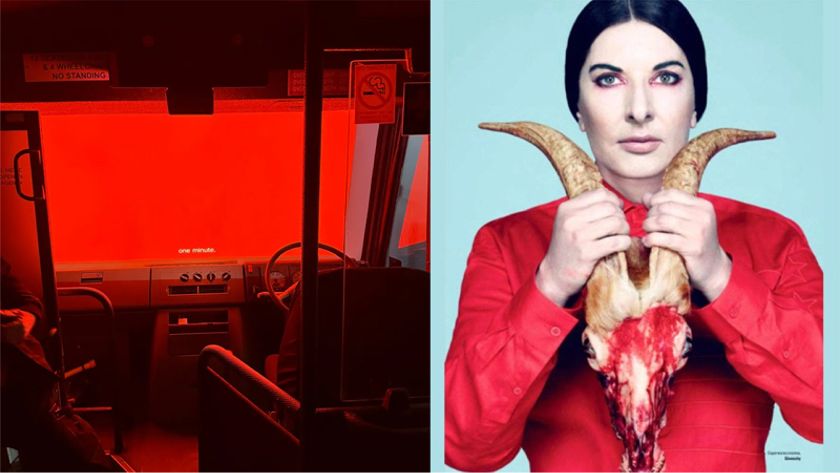 Marina Abramovićová predstavuje bizarnú umeleckú inštaláciu na WEF