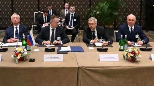 Najvyšší ruský vyjednávač hodnotí trojstranné rokovania v Ženeve