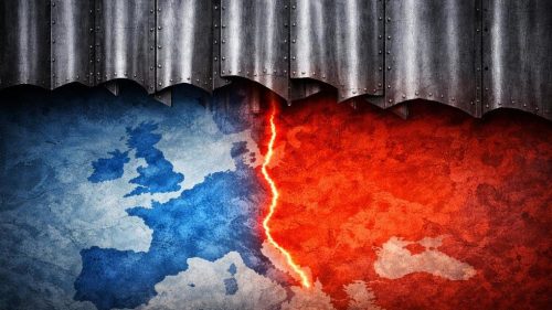 Železná opona sa vracia, ale z druhej strany