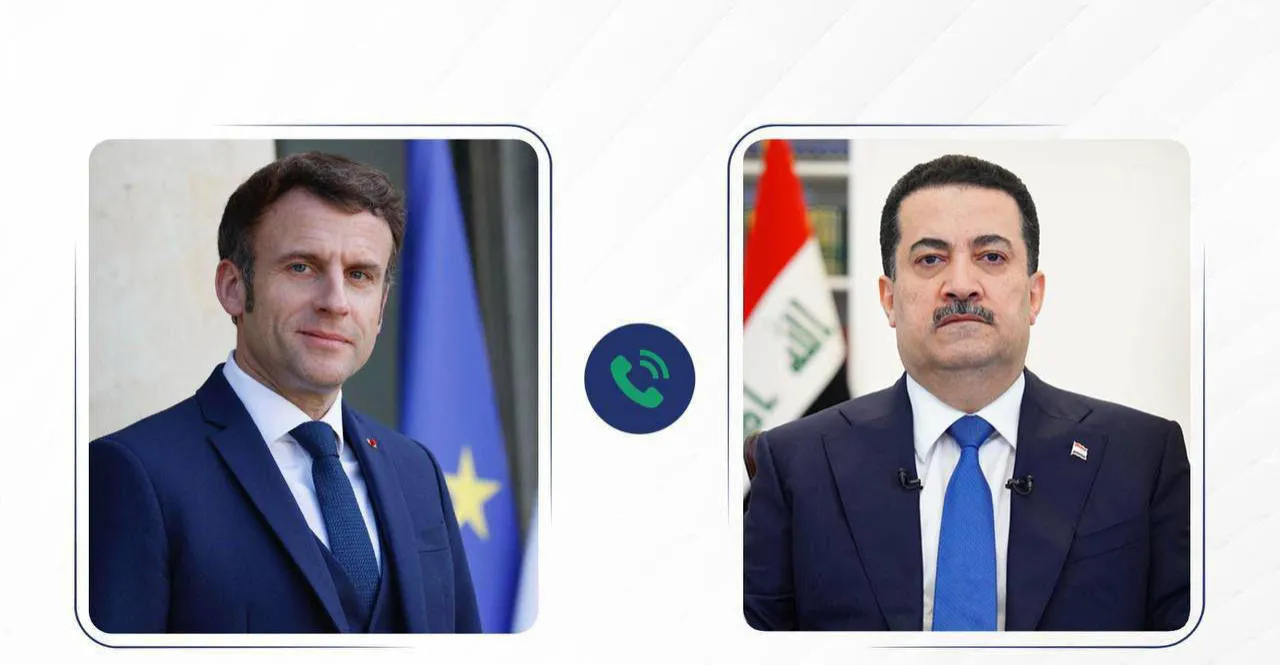 Premiér Al-Sudani a francúzsky prezident Macron rokovali o eskalácii na Blízkom východe