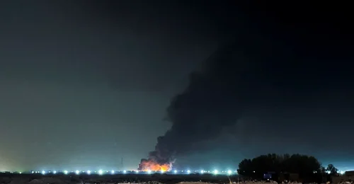 Raketa zasiahla okolie medzinárodného letiska v Bagdade