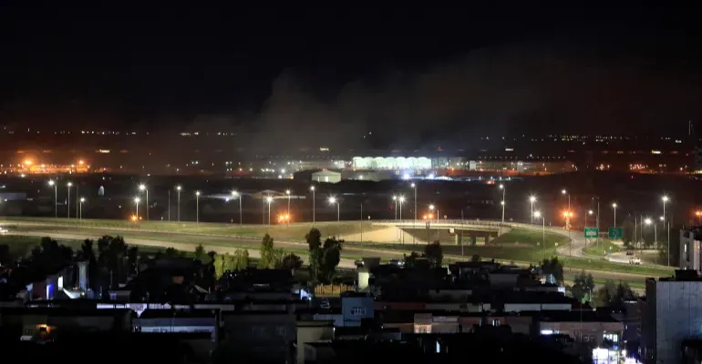 Výbuchy zasiahli oblasť blízko medzinárodného letiska v Erbile Výbuchy zasiahli oblasť blízko medzinárodného letiska v Erbile