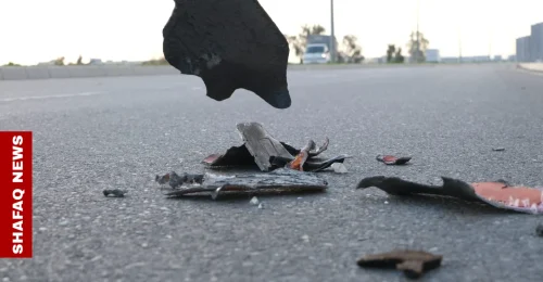 Trosky dronu dopadli na Garmian bez obetí