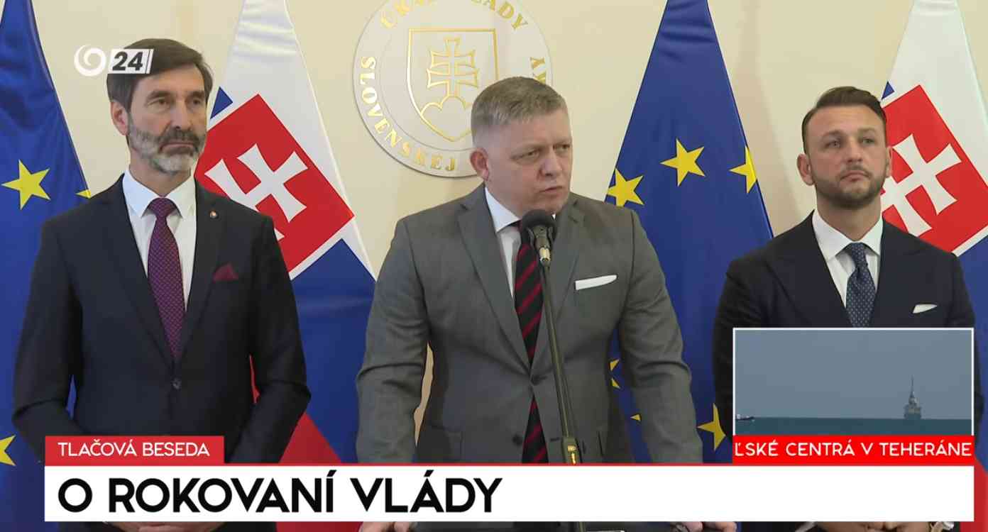 Tlačová beseda premiéra Fica po rokovaní vlády (4.3.2026)