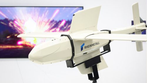 Nemecký kamikadze dron „nie je nebezpečný ani pre nafukovacie tanky“, tvrdia médiá