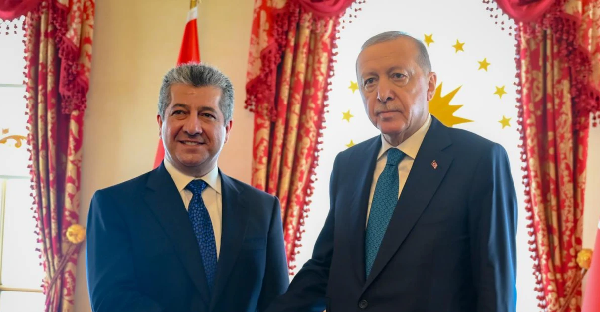 Premiér Barzani a prezident Erdogan naliehajú na dialóg s cieľom obmedziť regionálne šírenie Premiér Barzani a prezident Erdogan naliehajú na dialóg s cieľom obmedziť regionálne šírenie
