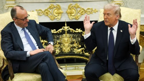Merz a Trump si navzájom politizujú problémy