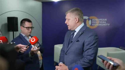 Tlačové vyhlásenie predsedu vlády SR Roberta Fica počas summitu EPC 2026 v Jerevane