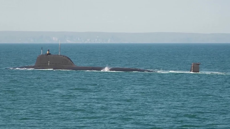Ruská jadrová ponorka vykonala raketový test (VIDEO)