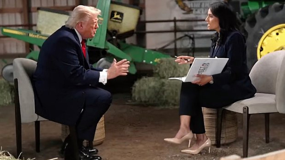 „Buď si klamárka, alebo hlúpa,“ povedal Trump moderátorke NBC (VIDEO)