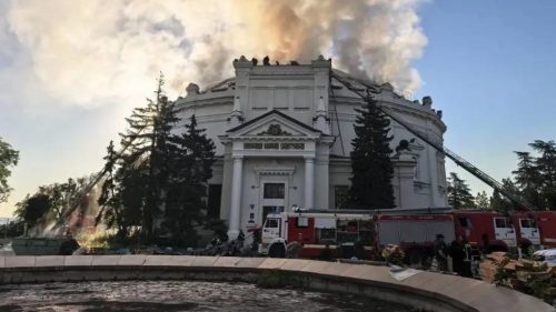 Ukrajinský dron zničil majstrovské dielo múzea v Sevastopole, vyhlásil guvernér