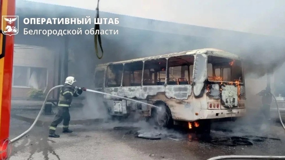 Deväť zranených pri útoku ukrajinského dronu na autobus, povedal guvernér
