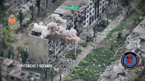 Ruská jednotka FSB chytá ukrajinských prevádzkovateľov dronov