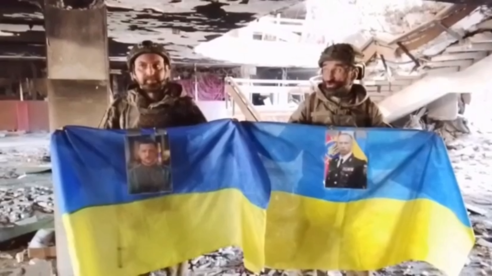 Ukrajinskí vojaci prichytení pri nepodarenom PR ťahu v Konstantinovke (VIDEO)