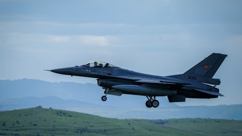 Rumunské lietadlo zostrelilo dron