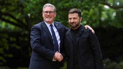 Zelensky chce v Spojenom kráľovstve továreň na výrobu dronov