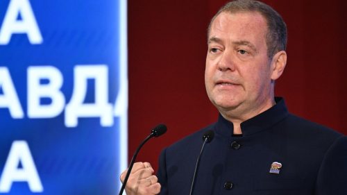 Rusko neprežije bez víťazstva na Ukrajine - Medvedev