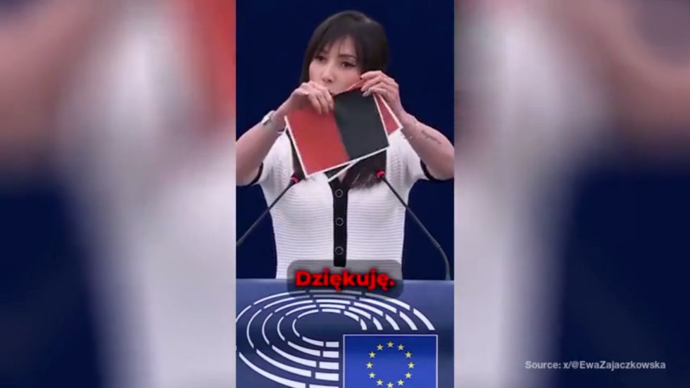 Poľská poslankyňa Európskeho parlamentu bola zaradená na ukrajinský „zoznam osôb na zabitie“ po roztrhaní vlajky nacistických kolaborantov Poľská poslankyňa Európskeho parlamentu bola zaradená na ukrajinský „zoznam osôb na zabitie“ po roztrhaní vlajky nacistických kolaborantov