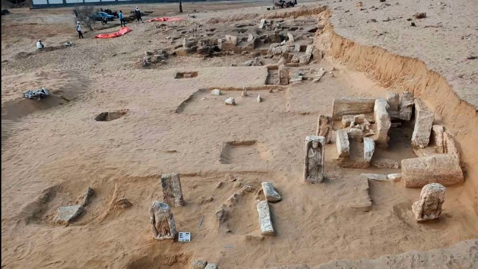 Egypt objavil staroveké náhrobné kamene (FOTO)