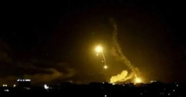 Útok dronu vyvolal požiar v Al-Sulajmánija Útok dronu vyvolal požiar v Al-Sulajmánija